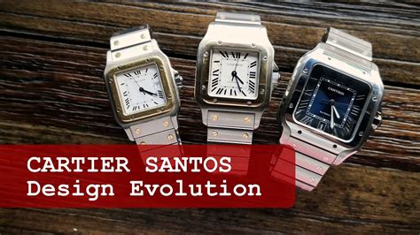 cartier santos galbee vs carree|cartier santos youtube.